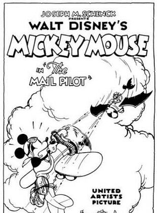 Mickey postier du ciel