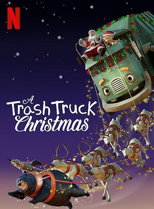 poster du film A Trash Truck Christmas