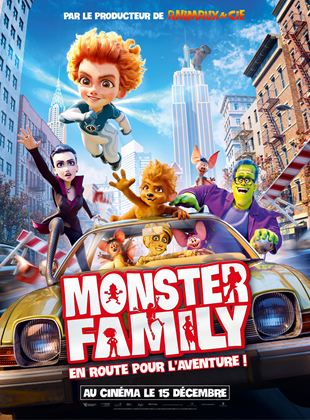 Monster Family : en route pour l'aventure ! streaming gratuit