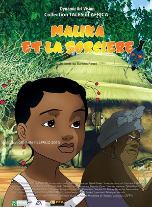 Malika et la sorcière (Les contes Africains)