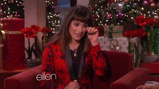image de  Lea Michele se confie sur la mort de Cory Monteith