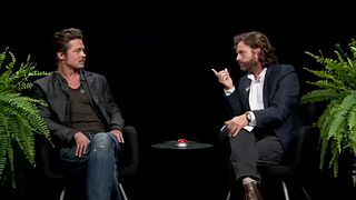 image de Brad Pitt : l'interview absurde entre deux fougères