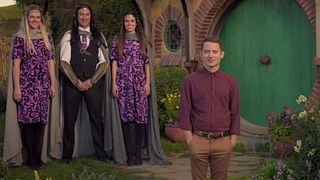 image de Bienvenue sur Air New Zealand avec Elijah Wood et Peter Jackson 