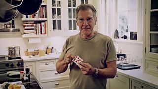 image de Harrison Ford bluffé par un tour de magie