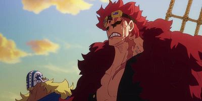 poster de la série Duel au sommet. Shanks contre Eustass Kidd !