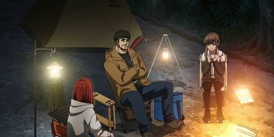 poster de la série Camping solo à trois