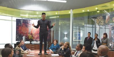 poster de la série La reine noire