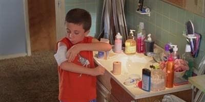 poster de la série Enfant battu