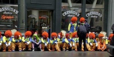 poster de la série Tristes clowns