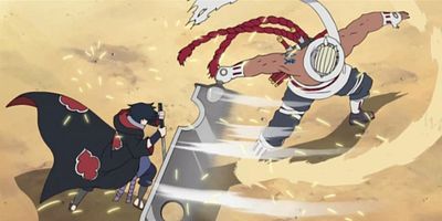 poster de la série Hachibi contre Sasuké