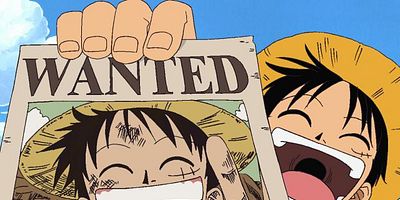 poster de la série Une tête mise à prix ! Luffy au chapeau de paille se révèle à la face du monde.