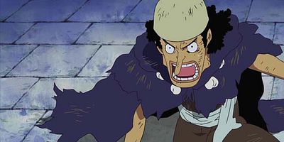 poster de la série La bête noire de Perona ! L'usurpateur signe d'un U qui veut dire Usopp