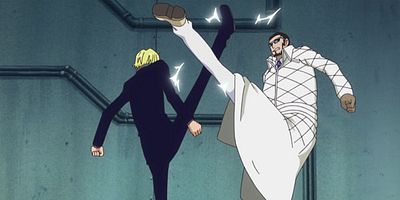 poster de la série La fièvre du combat. Luffy contre César !