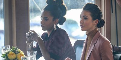 poster de la série La dame de Larkspur Lane