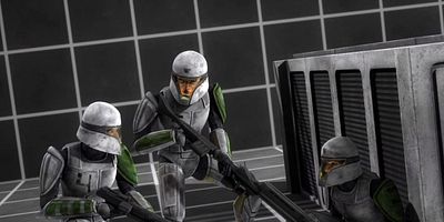 poster de la série Clone Cadets