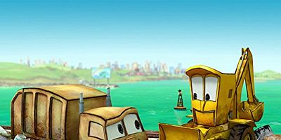 poster de la série Garbage Barge Goodbye!/Up! Up! And Parade!