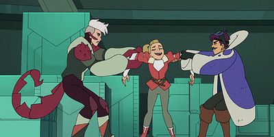 poster de la série Le voile blanc