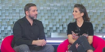 poster de la série True Story avec Geraldine et Olivier Nakache