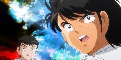 poster de la série Détrôner Tsubasa ! Hyuga contre Misugi.