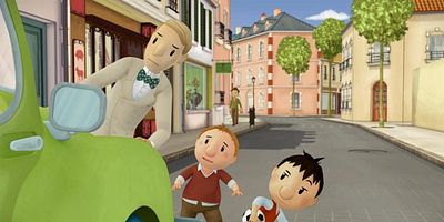 poster de la série Monsieur Mouchabière nous surveille