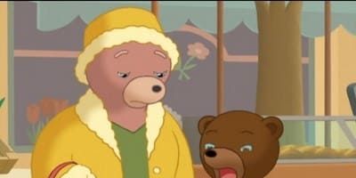 poster de la série Petit Ours Brun se perd au marché