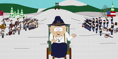 poster de la série Médaille de connerie avec palmes