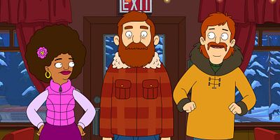 poster de la série L'Aventure romantique à base de viande