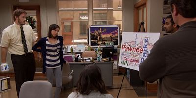 poster de la série Leslie Knope, citoyenne ordinaire