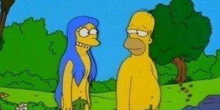 poster de la série Les Simpson dans la Bible