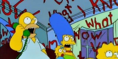 poster de la série Simpson Horror Show X