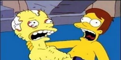 poster de la série La vieille peur d'Homer