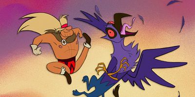 poster de la série Le Barbare Dinosaurien