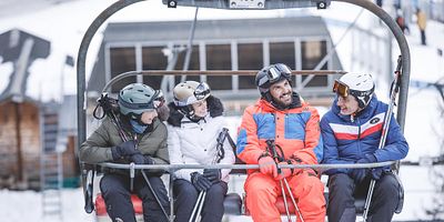 poster de la série Les Bleus font du ski