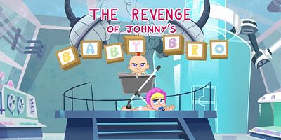poster de la série La revanche du petit frérobot de Johnny