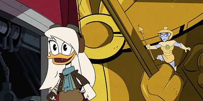 poster de la série La lance dorée !