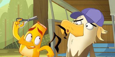 poster de la série Un aigle prématurément chauve