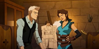 poster de la série Ténèbres aux portes du château