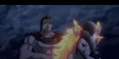 poster de la série L'indomptable dieu de la guerre