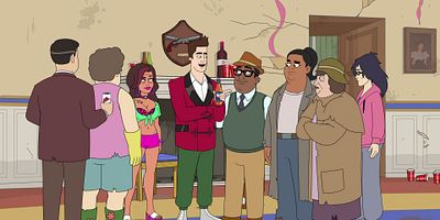 poster de la série Une grosse teuf à l'ancienne