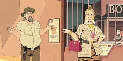 poster de la série Zoo humain