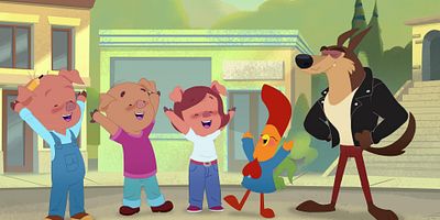 poster de la série Un loup pas si méchant / Poule marine