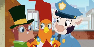 poster de la série La naissance de Wonder Poulette / La Poulette qui criait au loup