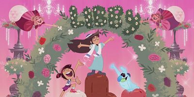 poster de la série La Princesse de glace / A vos marques, prêts, neige !
