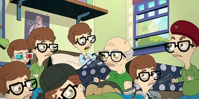 poster de la série Un doigt dans l'engrenage temporel