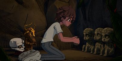 poster de la série Les bébés olmèques