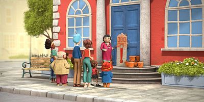 poster de la série Paddington et Halloween