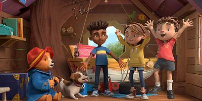 poster de la série Paddington joue dans un groupe