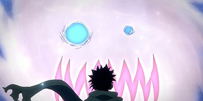 poster de la série L'homme au sabre magique