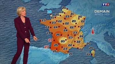 image de la news Météo de TF1 : Evelyne Dhéliat pour ou contre l'arrivée d'Ange Noiret après le départ de Tatiana Silva ? Elle réagit