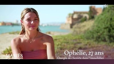 Ophélie (Mariés au premier regard) décrit son homme idéal... et c'est tout l'inverse de Loïc !